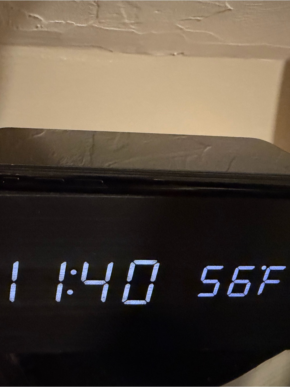 Digital LED Alarm Clock with Blue Display - Unbranded